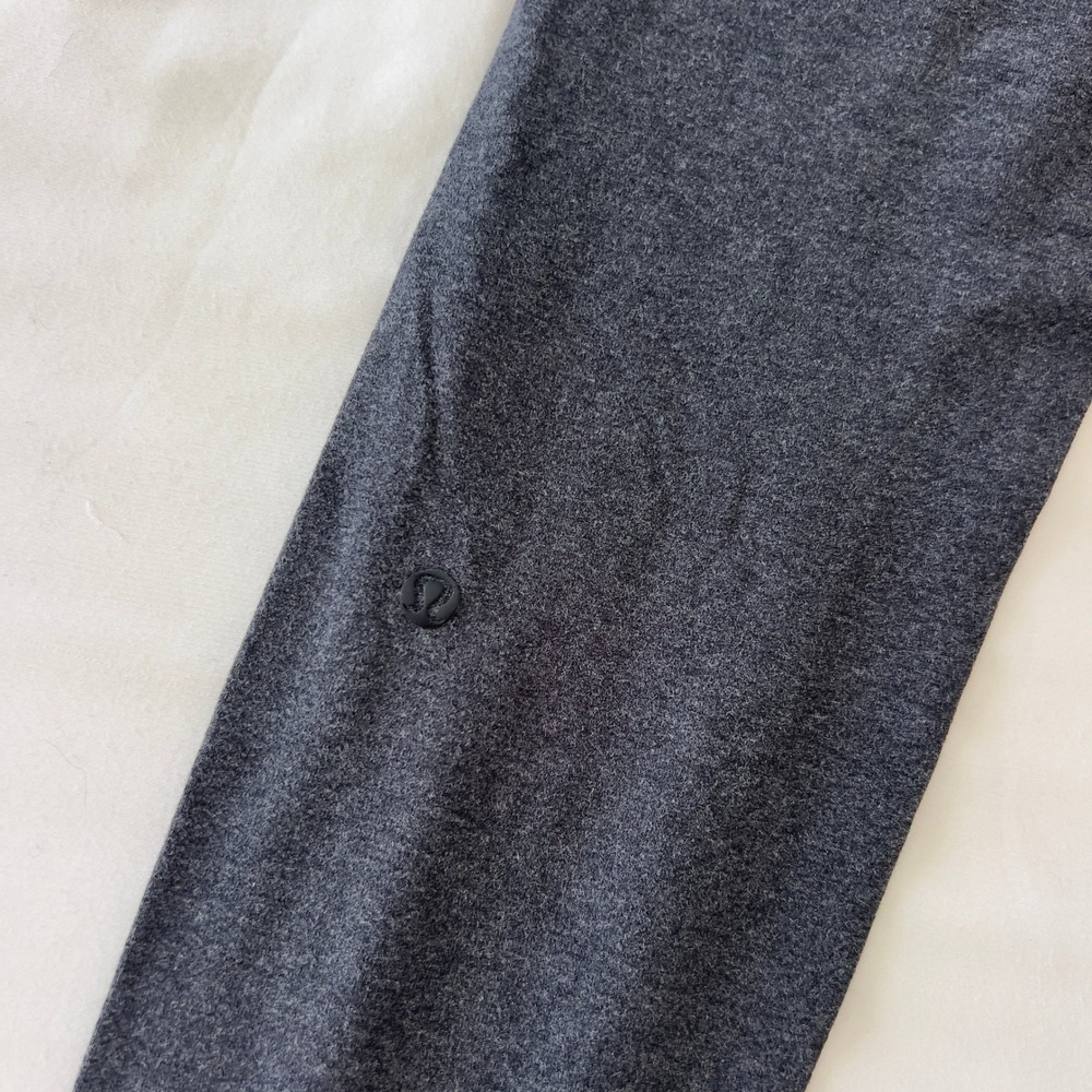 Lululemon Wunder Under High Rise Leggings Heathered Charcoal Grey Luon - Picture 5 of 6